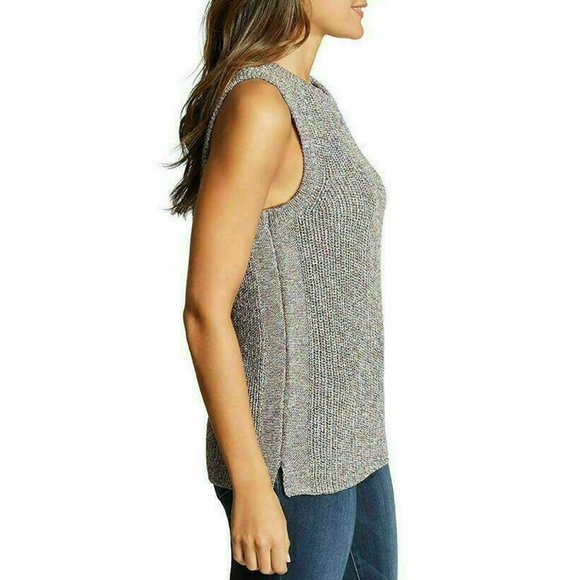 Ella Moss Ladies' Marge Ribbed Knit Sleeveless Sweater Tank XXL Mood Indigo NWT - Picture 5 of 14